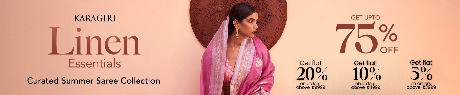 Linen Saree