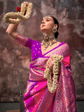 Multi Color Festive Wear Silk Saree With Blouse Piece Multi Color Festive Wear Silk Saree With Blouse Piece
