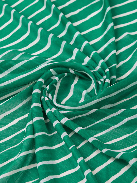 Sea Green Chiffon Festive Saree With Blouse Piece Sea Green Chiffon Festive Saree With Blouse Piece