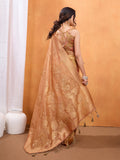 Mustard Cotton Blend Saree With Blouse Piece Mustard Cotton Blend Saree With Blouse Piece