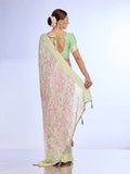 Pista Georgette Saree With Blouse Piece Pista Georgette Saree With Blouse Piece