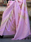 Lavender Soft Silk Saree With Blouse Piece Lavender Soft Silk Saree With Blouse Piece