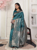 Rama Lichi Silk Saree With Blouse Piece Rama Lichi Silk Saree With Blouse Piece