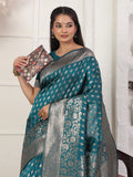 Rama Lichi Silk Saree With Blouse Piece Rama Lichi Silk Saree With Blouse Piece