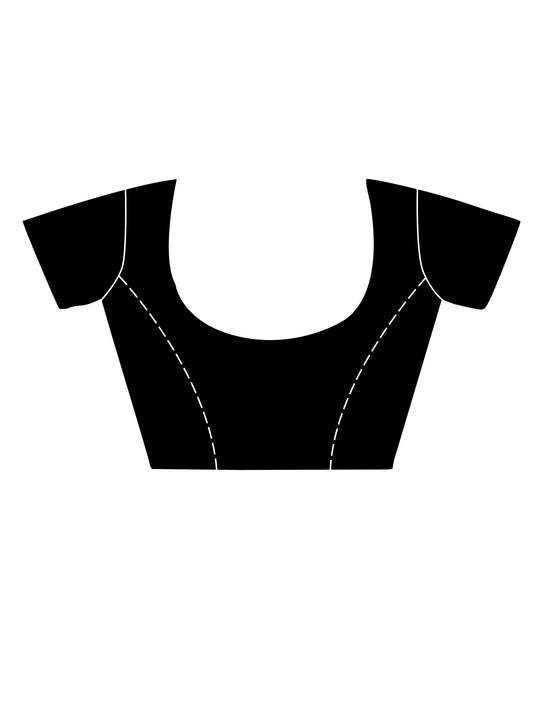 Black Georgette Saree With Blouse Piece Black Georgette Saree With Blouse Piece