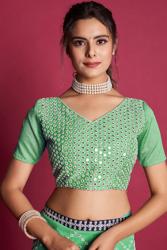 Light Green Georgette Saree Light Green Georgette Saree