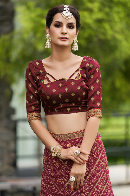 Dusky Wine Georgette Saree Dusky Wine Georgette Saree