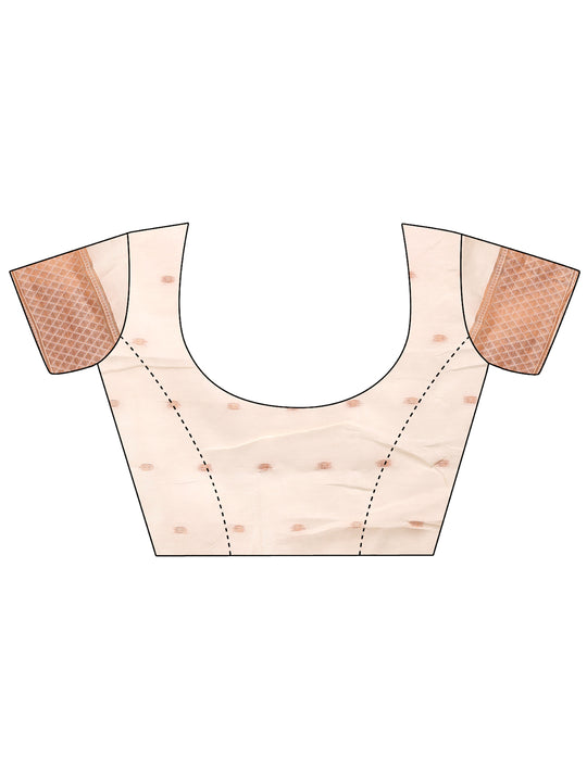 White Linen Cotton Saree With Blouse Piece White Linen Cotton Saree With Blouse Piece