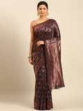 Navy Blue Cotton Saree With Blouse Piece Navy Blue Cotton Saree With Blouse Piece