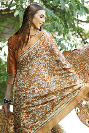 Fancy Digital Print Saree