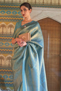Sage Green Kanjivaram Saree Sage Green Kanjivaram Saree