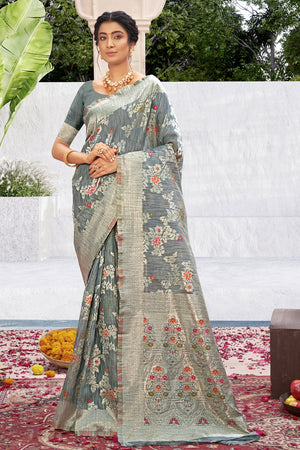 Cotton silk Saree