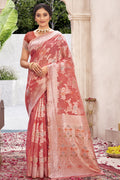 Mauve Pink Cotton Silk Saree Cotton Silk Saree