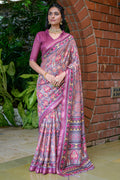 Magenta Wine Cotton Saree Magenta Wine Cotton Saree