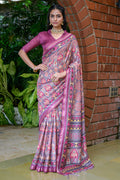 Magenta Wine Cotton Saree Magenta Wine Cotton Saree