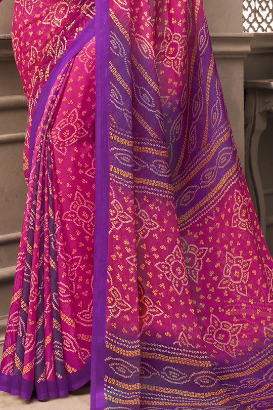 Special Pink Chiffon Saree Special Pink Chiffon Saree