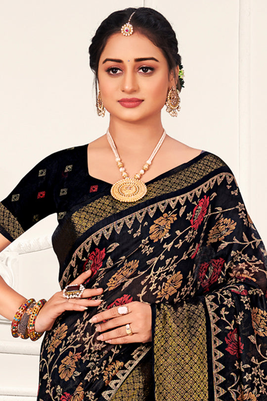 Multicolor Cotton Saree Multicolor Cotton Saree