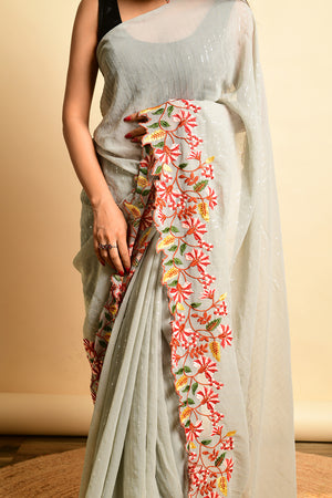 georgette saree