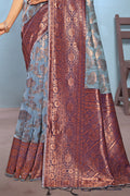 Teal Blue Cotton Saree Cotton Saree Design