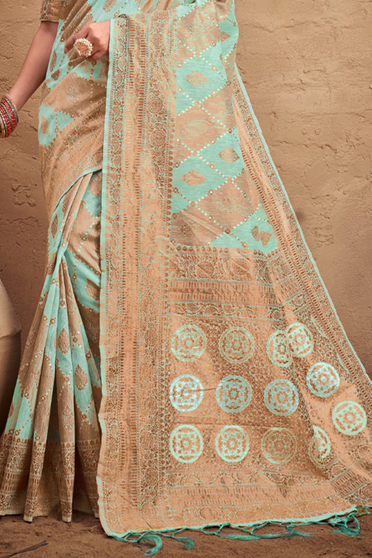 Mint Green Cotton Saree Mint Green Cotton Saree