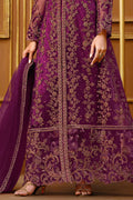 Magenta Purple Anarkali Dress anarkali dress