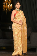 Buff Beige Khaddi Georgette Banarasi Saree Banarasi Khaddi Georgette Saree Buff Beige Khaddi Georgette Banarasi Saree saree online