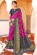 Grape Purple Brasso Saree purple brasso saree