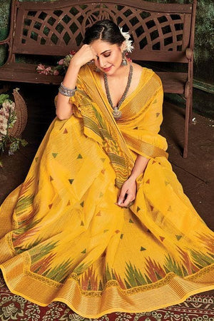 cotton saree with blouse