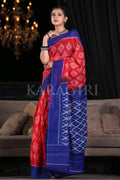 Cherry Red Cotton Saree Cotton Saree Cherry Red Cotton Saree saree online