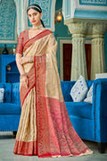 Cream Cotton Saree Cream Cotton Saree