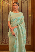 Fern Green Cotton Saree Cotton saree Fern Green Cotton Saree saree online