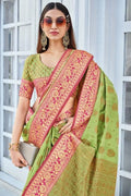 Light Green Cotton Saree Cotton Saree Light Green Cotton Saree saree online