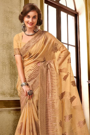 cotton saree blouse design