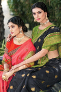 Punch Pink Cotton Saree cotton saree