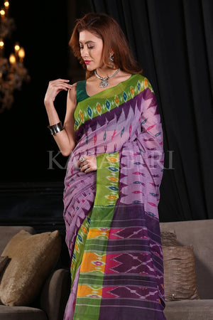 Cotton Saree Royal Purple Cotton Saree saree online