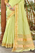 Vivid Green Cotton Saree cotton saree price, cotton sarees for summer