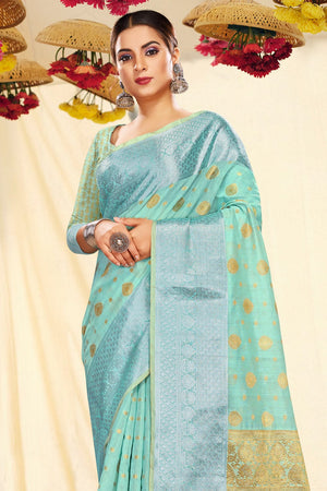 cotton silk saree
