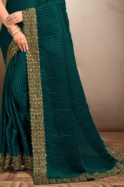 Castleton Green Georgette Saree sarees for women