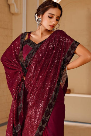 georgette saree