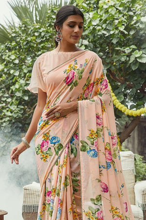 georgette saree