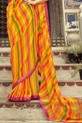 Multicolour Georgette Saree sarees for women