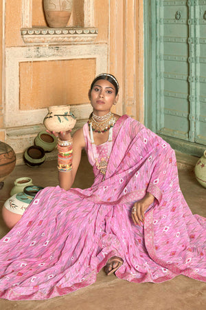 georgette saree