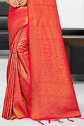 Imperial Red Kanjivaram Saree designer saree