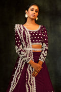 Purple Lehenga Choli lehenga designs