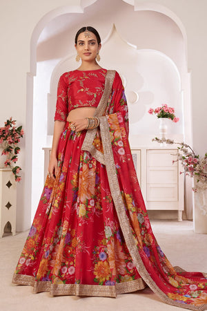Ruby Pink Lehenga Choli