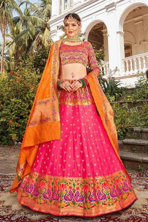 Hot Pink Lehenga