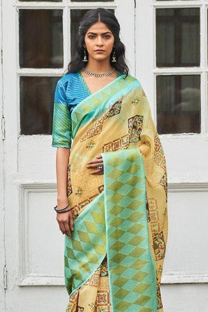 linen saree online