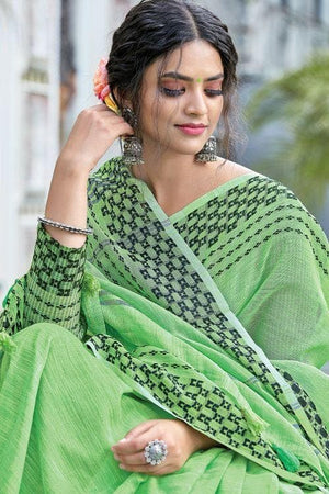 linen saree online