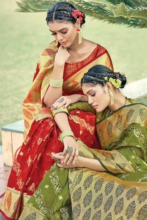 organza saree