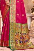 Royal Pink Paithani Saree paithani saree